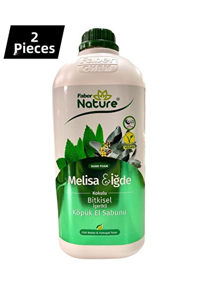 Naturex صابون رغوي معطر لليدين من فابر ميليسا آند إينجدي 2.5 لتر * 2 قطعة