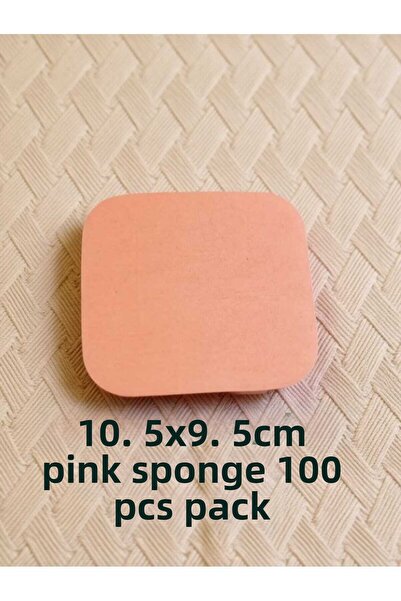Akaworld قطعة قماش لتنظيف البشرة 10.5 سم × 9.5 سم، لون وردي حلواني، عبوة تحتو...