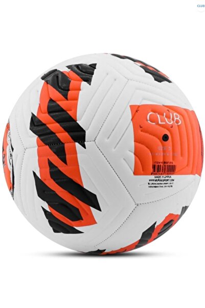 ByKurt كرة قدم من AstroTurf باللون الأحمر النيون، طلاء TPU متين مع مضخة هدية ...