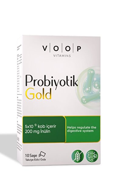 VOOP 10 كيس مكمل غذائي يحتوي على ميكروبات بروبيوتيك