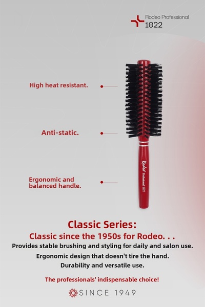 RODEO 1022 Perie profesională pentru păr