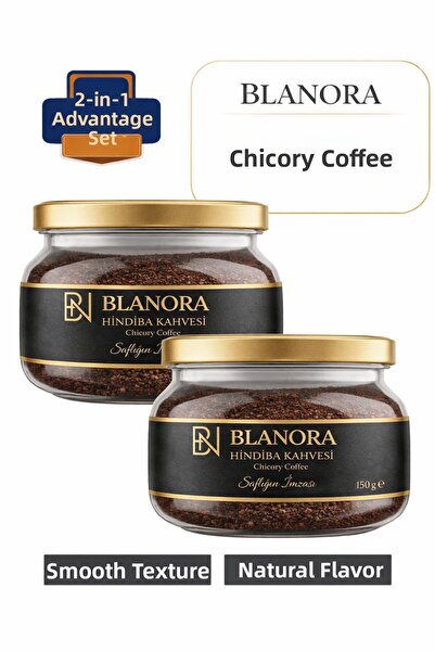 Blanora 2 قطعة قهوة شيشة 2x150 جرام