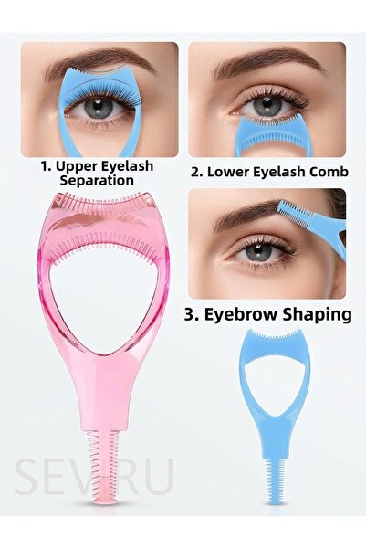 SEVRU Dispozitiv de aplicare a rimelului pentru gene inferioare și superioare...