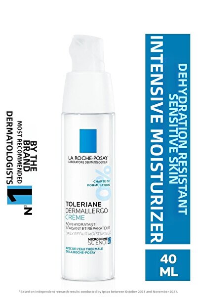 La Roche Posay كريم ترطيب توليريان ديرماليرجو المطور للبشرة الحساسة للغاية 40...