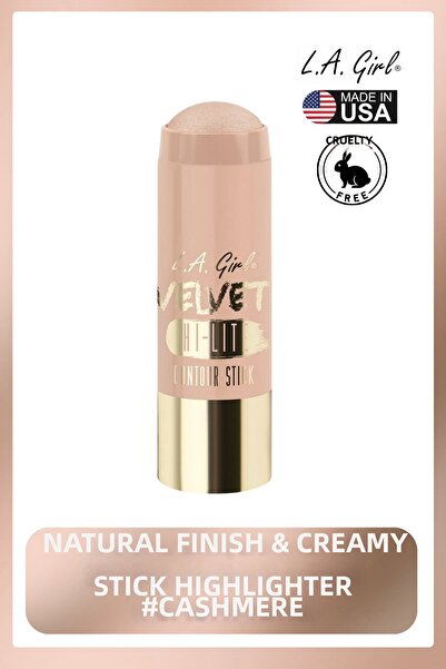 L.A. Girl قلم كونتور مخملي – قلم إضاءة طبيعي الملمس وكريمي # كشمير - GCS583