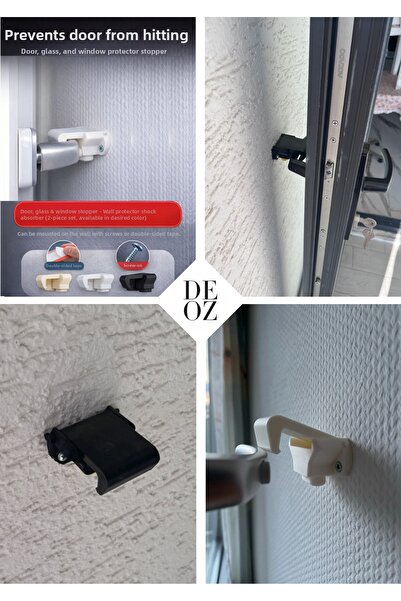 DEOZ3D Πώμα για πόρτες & παράθυρα – Προστατευτικό τοίχου κατά των χτυπημάτων ...
