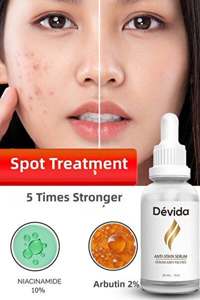 Devida سيروم مضاد للعيوب وتفتيح البشرة وتنشيطها من سلسلة BrightFix A200