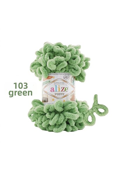 Alize Puffy Hand Knitting Yarn (with Large Loop)