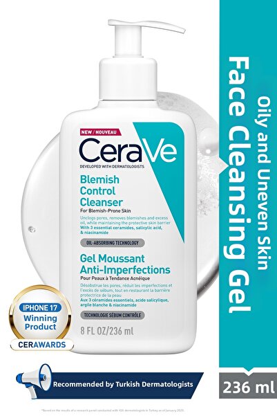 CeraVe Καθαριστικό για ατέλειες 236 ml