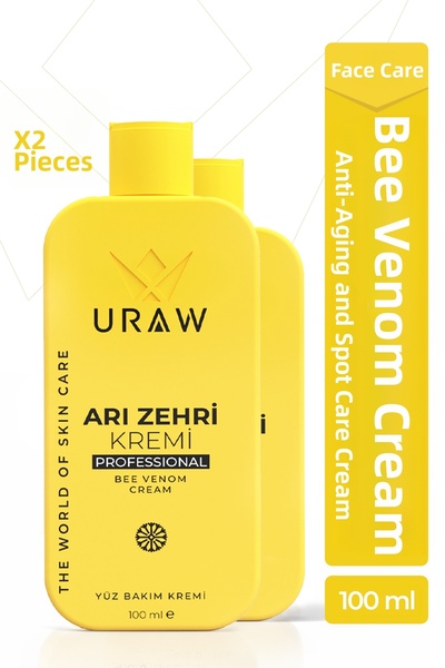 Uraw Bee Venom Cream Set |   Anti-Wrinkle and Anti-Acne Intensive Care Set of 2