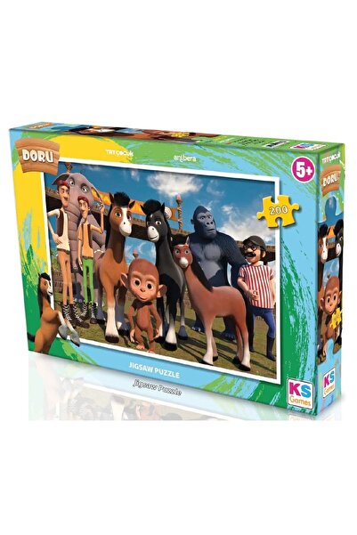 Ks Games لغز الأطفال من تي آر تي دورو مكون من 200 قطعة - للبنات والأولاد