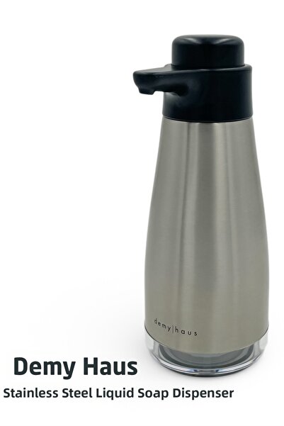 Demy Haus موزع الصابون السائل من الفولاذ المقاوم للصدأ من سينس تاتش