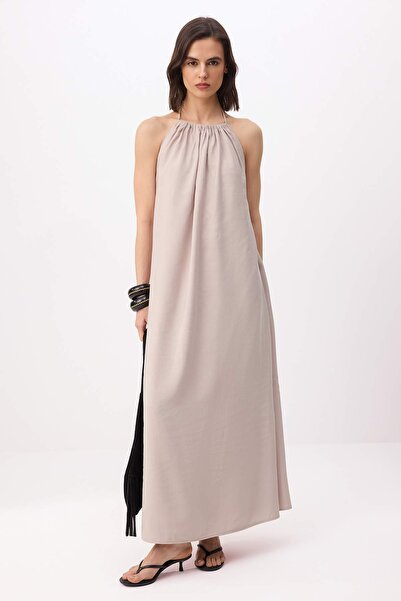 Trendyol Collection Stone Maxi Woven Dress Twoss26El00760