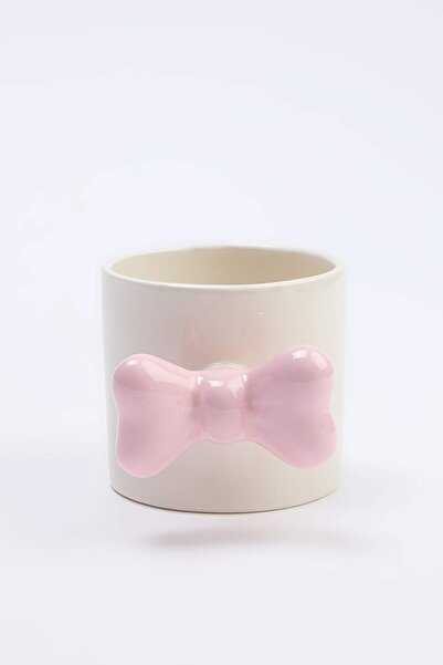 TRENDYOLMİLLA HOME Bow Shaped Ceramic Mug 280 Cc Tphss26Up00024