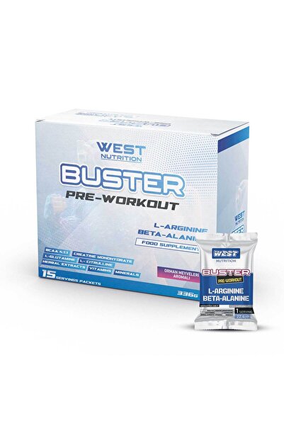 West Nutrition Buster Preworkout Beta Alanin L-sitrulin Saşe 15 Saşe