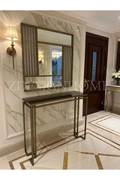 zdesignhome Eskıtme Gold Dresuar Takım