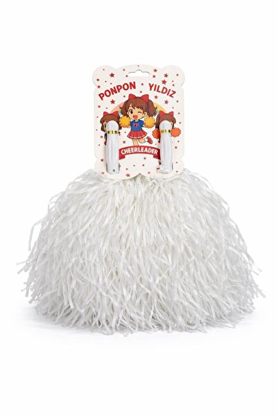 SEVİL GÖSTERİ & OKUL KIYAFETLERİ 30 Nisan Gösteri Kıyafeti - Ponpon beyaz