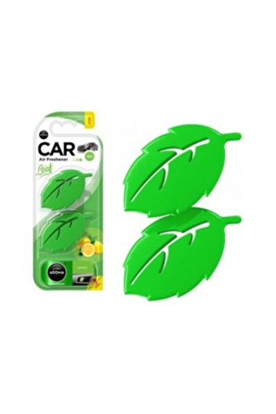 Aromacar Odorizant auto Aroma Car Leaf 3D Lemon