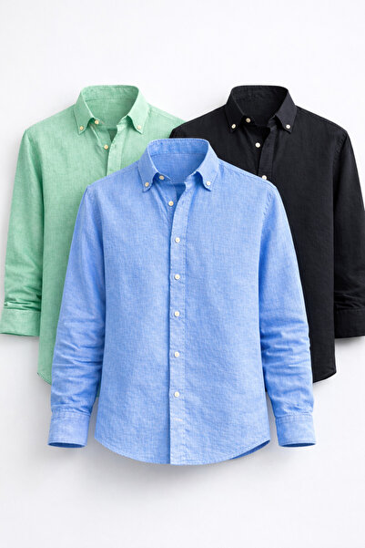 legends butik Set de cămăși Sofia in din bumbac piese pentru bărbați – Modern...