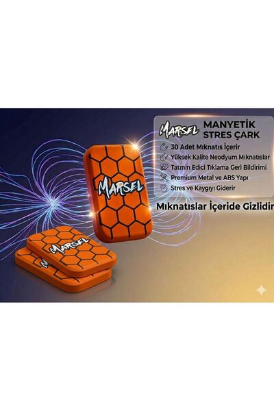 Marsel oyuncak mıknatıslı stres giderici oyuncak 35x55 cm