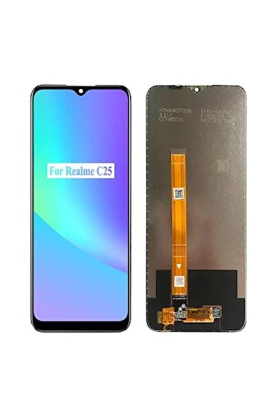 Genel Markalar Realme C25 - C25S Ekran Dokunmatik SRV (Siyah)