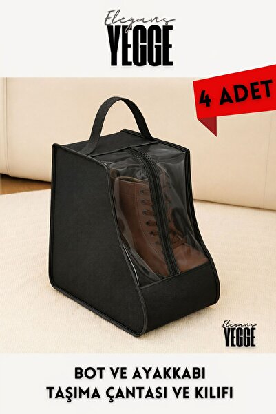 YEGGE 4 ΤΕΜ. Τσάντα αποθήκευσης παπουτσιών - Θήκη για μπότες και παπούτσια, Ο...