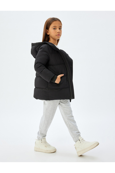 Koton Basic Jogger Jogginghose mit elastischem Bund und doppelter Taille