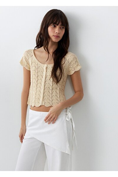 Mango Teen Ajurlu bluz