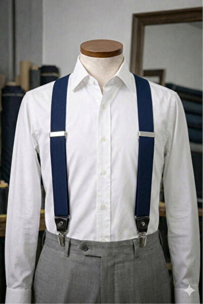 Ars Magic Box Curea pentru pantaloni pentru bărbați, albastru bleumarin