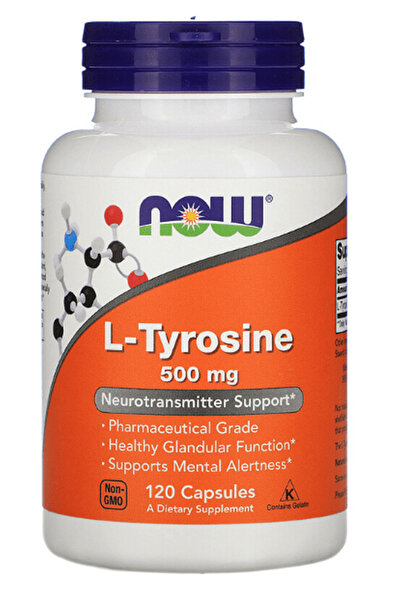 Now Foods , L-Tyrosine, 500 mg, 120 Capsul.Usa.37.
