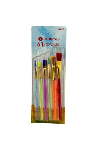 Rubenis Karışık Fırça Seti 6'Lı RF13