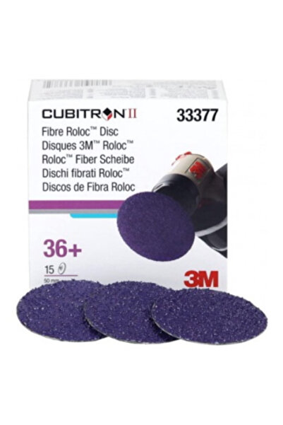 3M Disc Cubitron II FIBER ROLOC 2" 36+, set de 15 bucăți