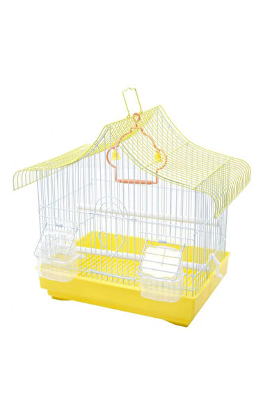 BirdLife Çift Kapılı Kuş Kafesi Villa 33 x 23 x 36 CM