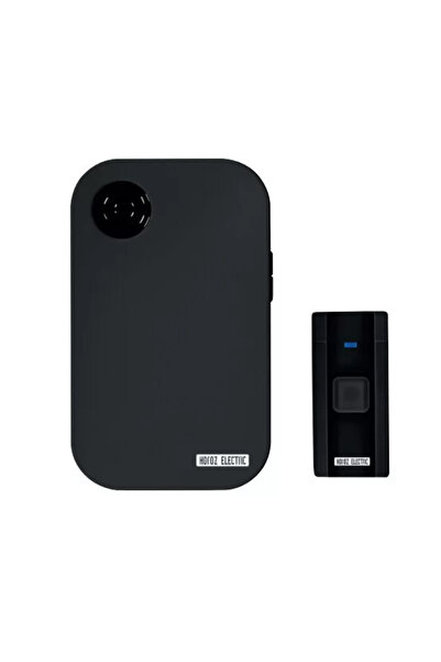 Mutlusan HOROZ NEXT-D 4,5VDC FULL SİYAH KABLOSUZ KAPI ZİLİ