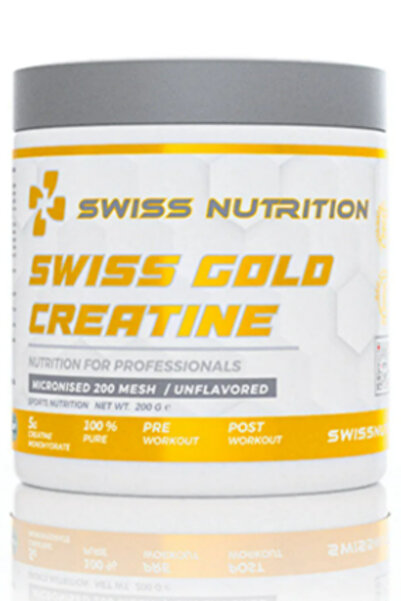 Swiss Nutrition Swiss Gold Kreatin 40 Servis 200 gr 200 MESH %100 saf Creatine