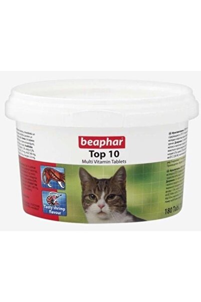 Beaphar Top 10 Kedi Multivitamin Tableti 180 Adet