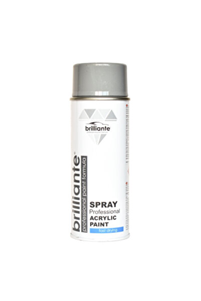 BRILLIANTE VOPSEA SPRAY GRI TRAFIC (RAL 7042) 400 ml BRILLIANTE