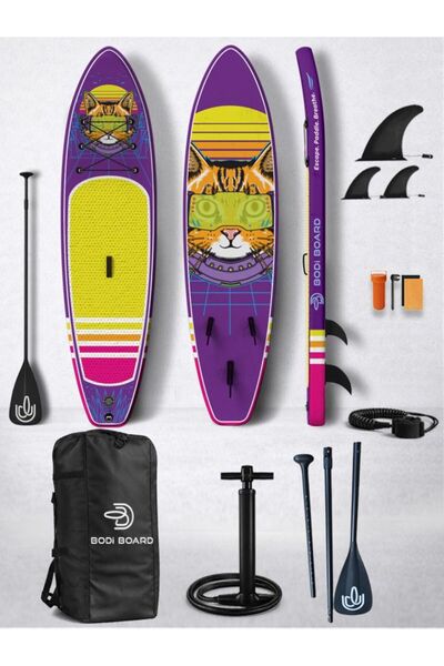Bodi Board Sup Board BODİ CYBER 350cm*84cm*15cm Tam takım