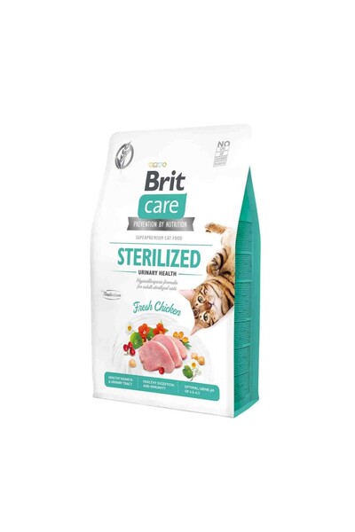 Brit Care Urinary Tavuklu Tahılsız Kısırlaştırılmış Yetişkin Kedi Maması 7 kg