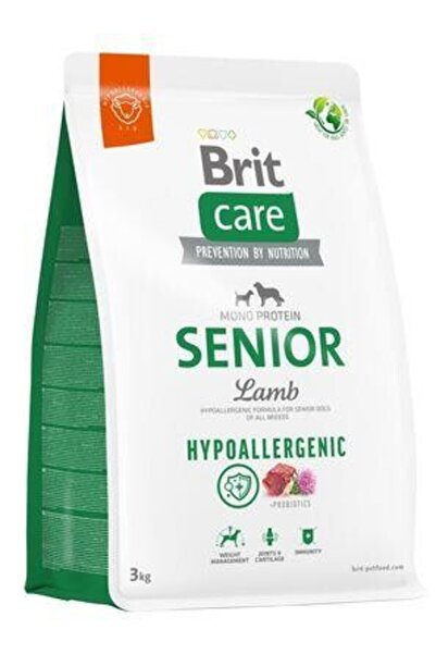 Brit Care Hipoalerjenik Kuzu Etli Yaşlı Köpek Maması 3 kg