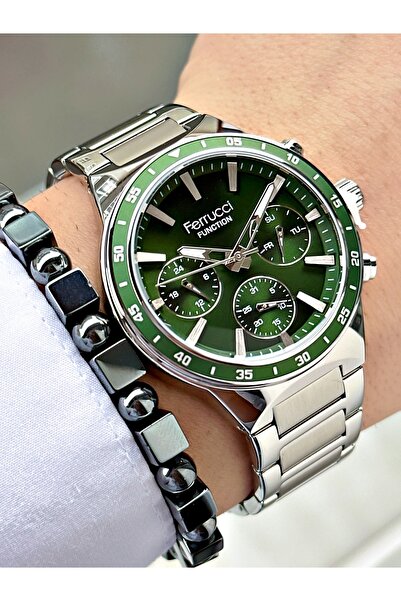 Ferrucci Function FCF.14079FM.07 Multi Function Men's Wristwatch 3 Atm Waterp...