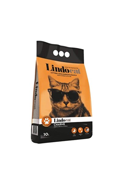 Lindo Cat Lindocat Charme Amber Kokulu Topaklanan Kalın Taneli Bentonit Kedi ...