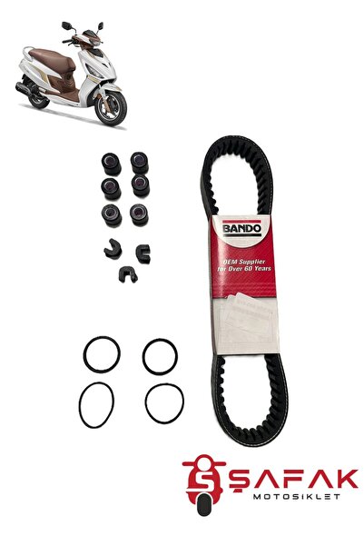 Hero Dash 125 Kayış Bando Baga Set (2018 2024 MODEL UYUMLU)