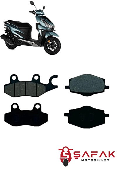 ŞAFAK MOTOSİKLET RKS VRS 125 FRECCİA ÖN ARKA FREN BALATASI