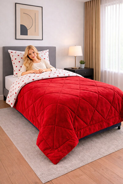 sternen glanz New Veloria Cotton Patterned Double-Sided Wellsoft Single Quilt...