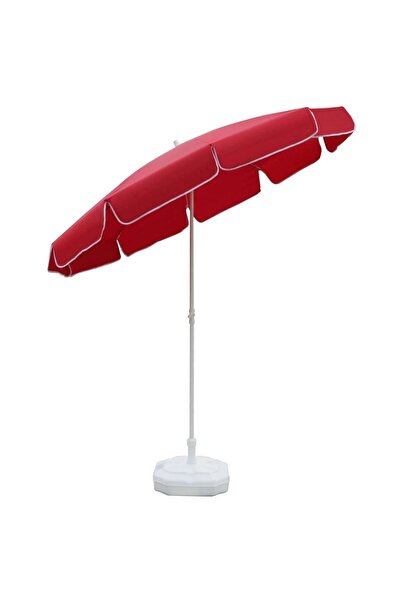 ODS Plaj Şemsiyesi 200 Cm Çap 10 Telli 20lt Bidonlu Taşıma Çantası Hediyeli