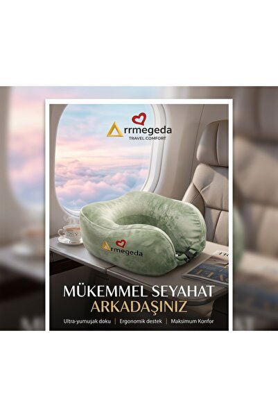 armegeda sıradışı tasarımlar Kalpli Armegeda Visco Seyahat Yastığı 212 Özel 1...