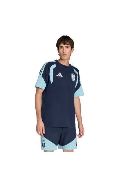 adidas Ανδρικό μπλουζάκι ποδοσφαίρου Afa Tee JY7028 Navy Blue