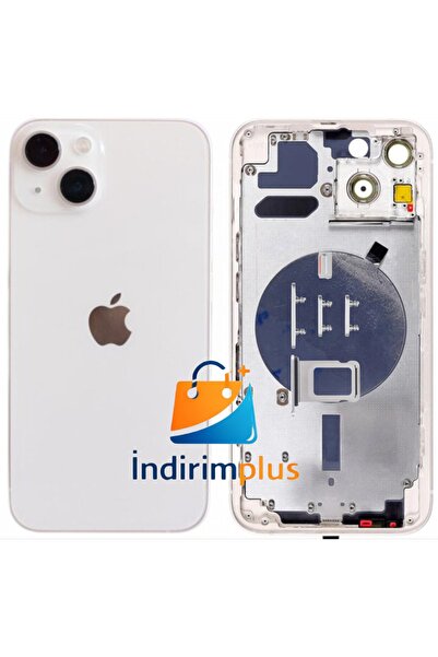 indirimplus iPhone 13 Mini Kasa Boş Sim Kart Tepsili, Yan Tuşlu ve Kamera Len...