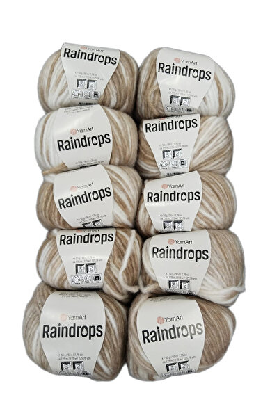 Yarnart RAINDROPS ΣΕΤ 10 ΚΟΥΜΠΩΝ ΠΛΕΚΤΩΝ ΝΗΜΑΤΩΝ ΓΙΑ ΠΛΕΚΤΙΚΗ ΕΡΓΑΣΙΑ ΣΤΟ ΧΕΡ...